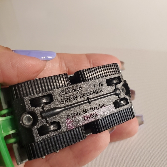 Vintage 1998- SNOW GROOMER matchbox - Picture 8 of 8